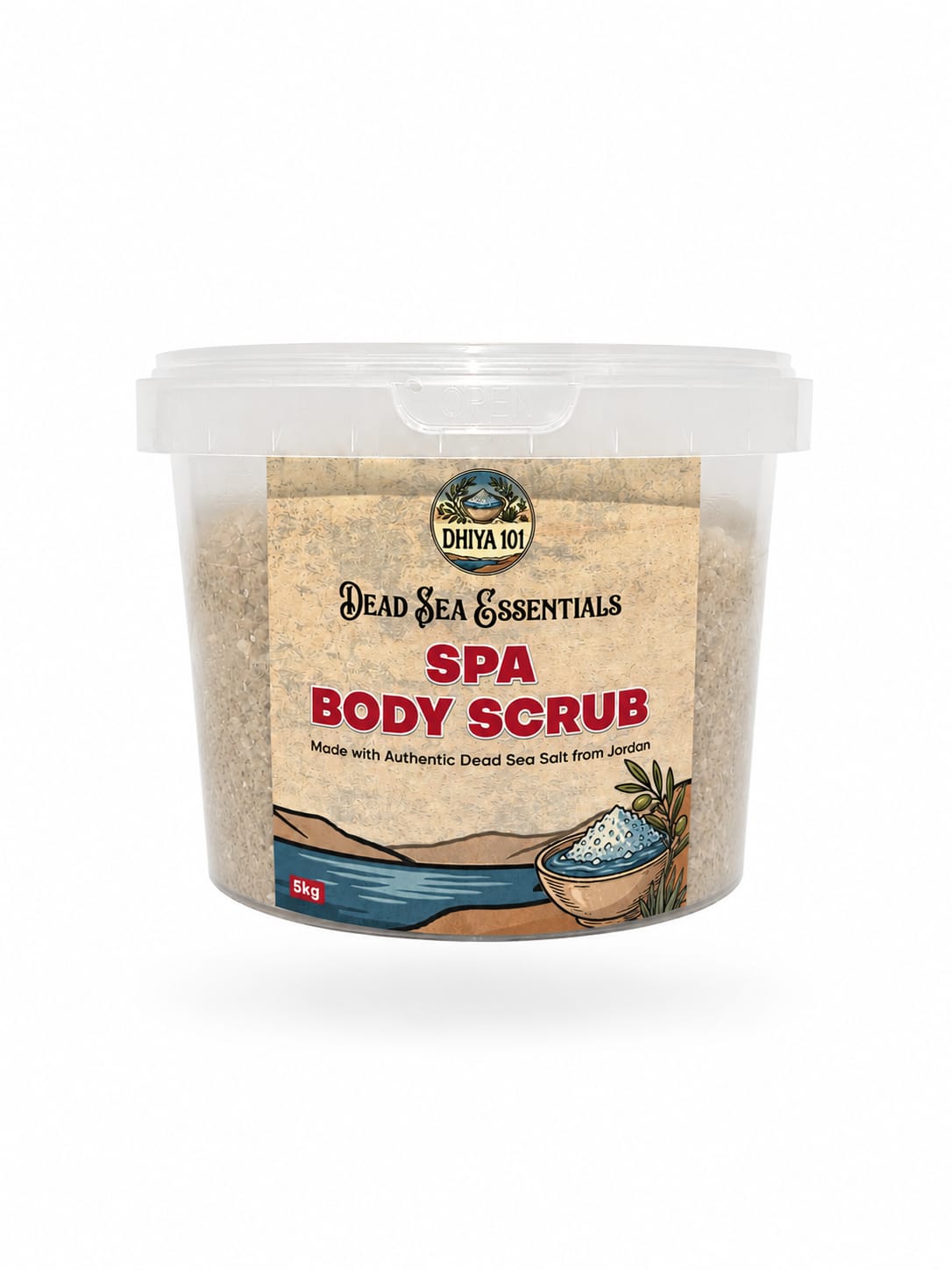 Spa Dead Sea Salt Body Scrub